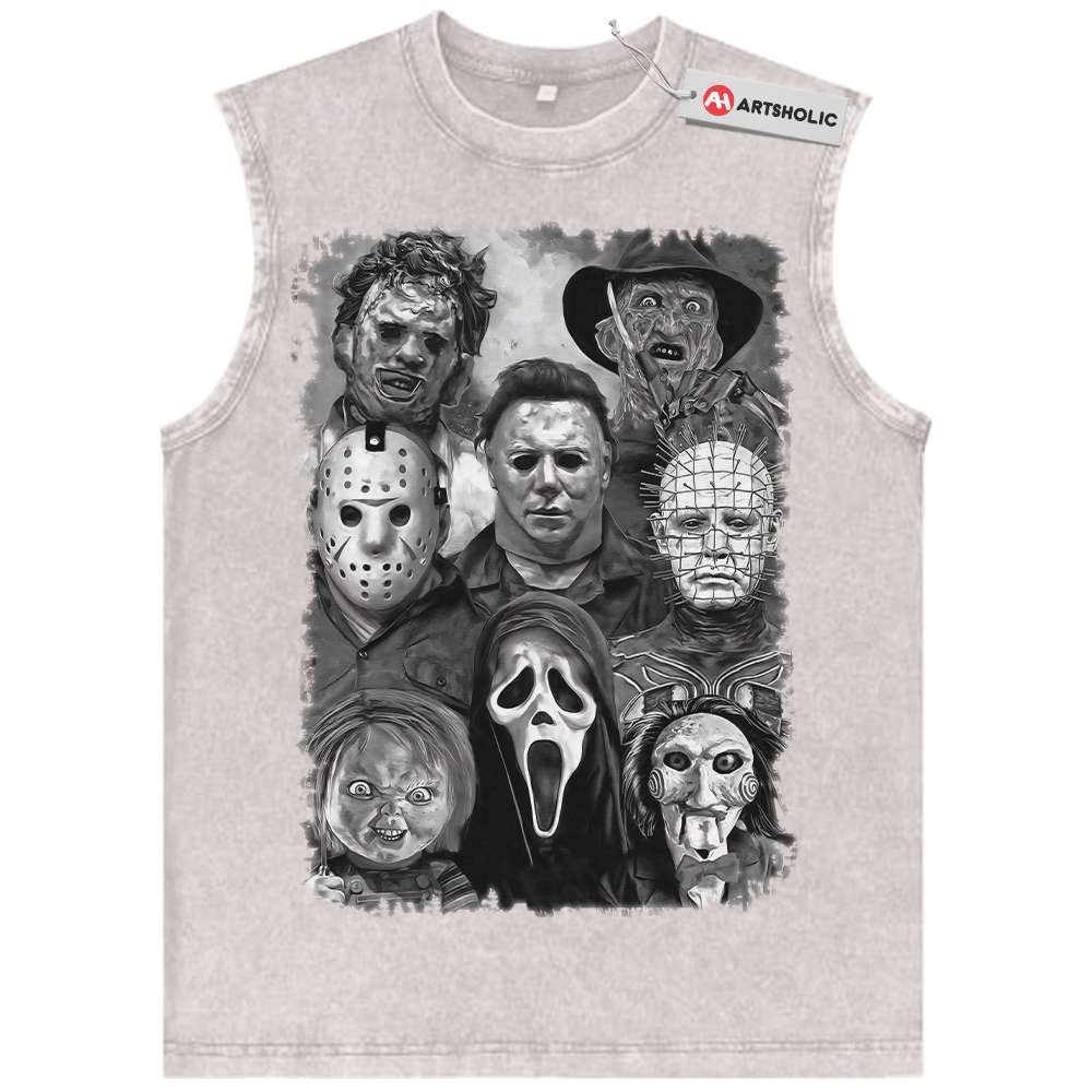 Alternative view of Halloween Tank Top, Horror Tank Top, Vintage Tank Top