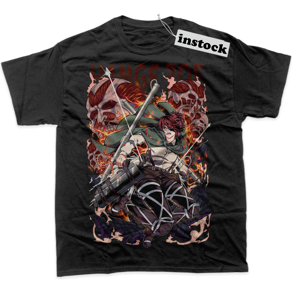 Hange Zoe Shirt, Attack on Titan Shirt, AOT Shirt, Anime Shirt, Graphic T-Shirt