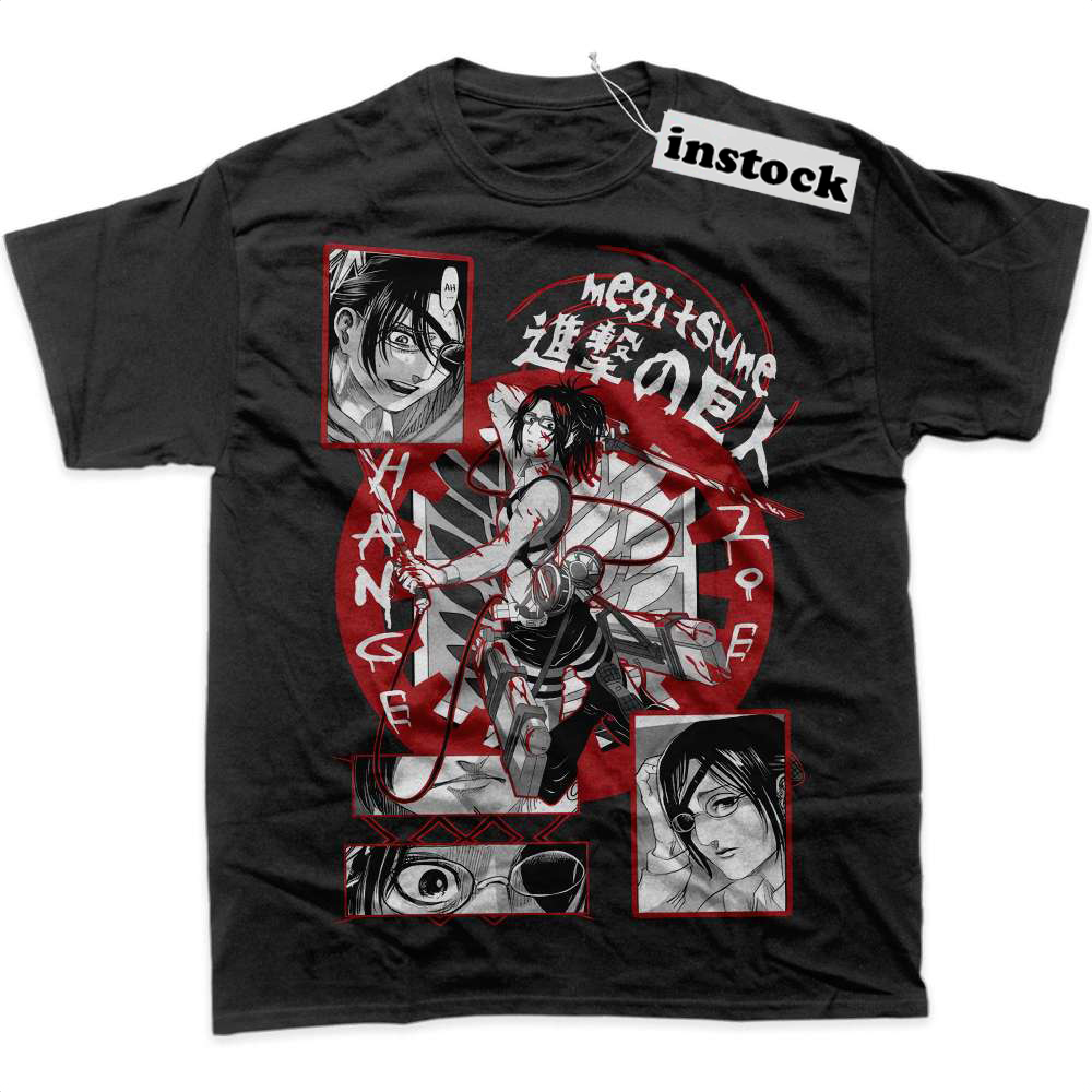 Hange Zoe Shirt, Attack on Titan Shirt, AOT Shirt, Anime Shirt, Graphic Tee