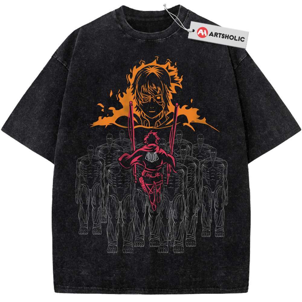 Hange Zoe Shirt, Attack on Titan Shirt, AOT Shirt, Anime Shirt, Vintage T-Shirt