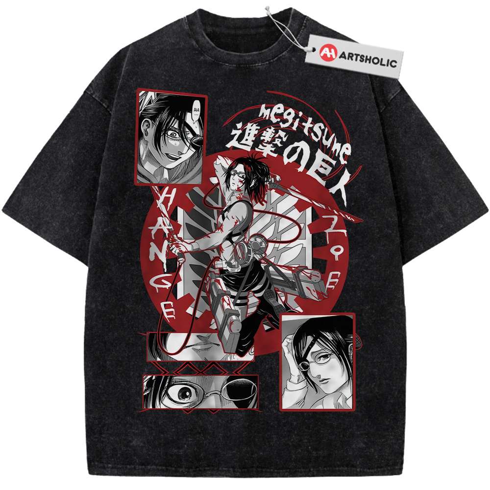 Hange Zoe Shirt, Attack on Titan Shirt, AOT Shirt, Anime Shirt, Vintage Tee