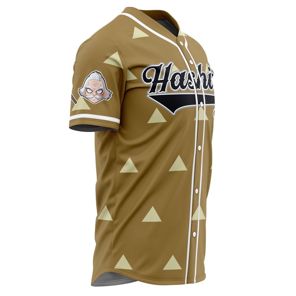 Alternative view of Hashira Jigoro Kuwajima Demon Slayer Baseball Jersey
