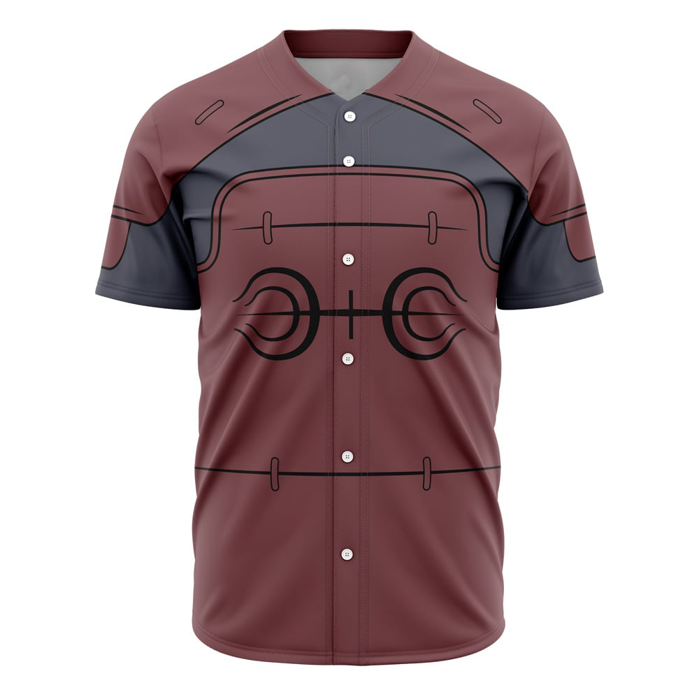 Alternative view of Hashirama Senju Naruto Custom Baseball Jersey - Otaku Hall