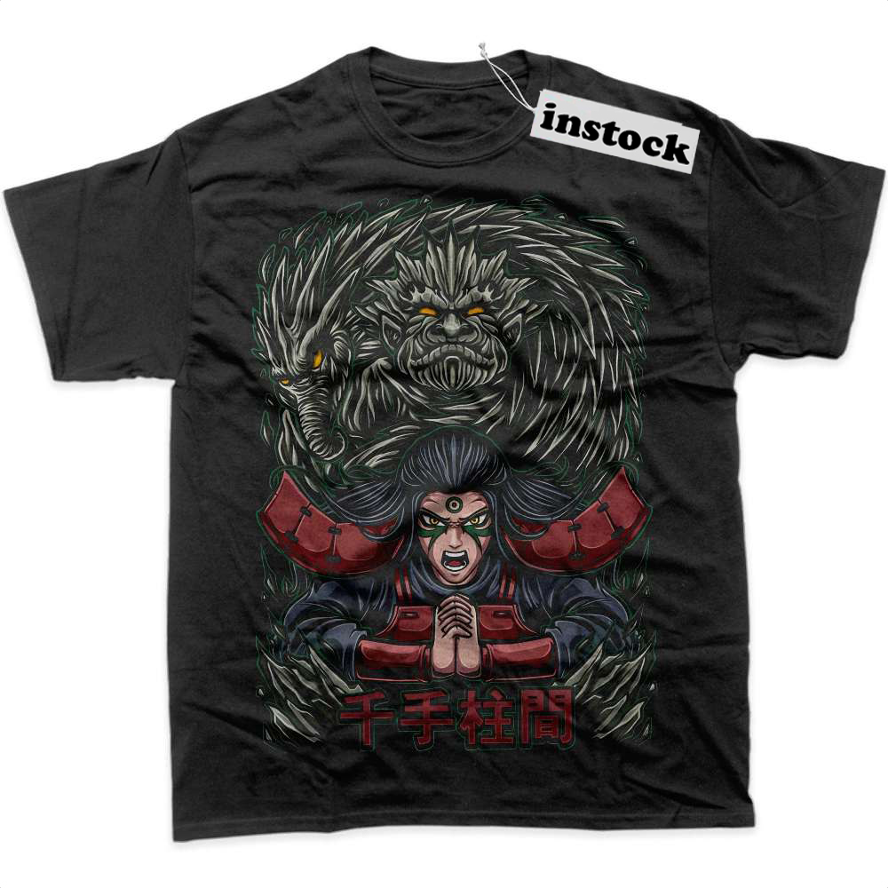 Hashirama Senju Shirt, Naruto Shirt, Anime Shirt, Graphic T-Shirt