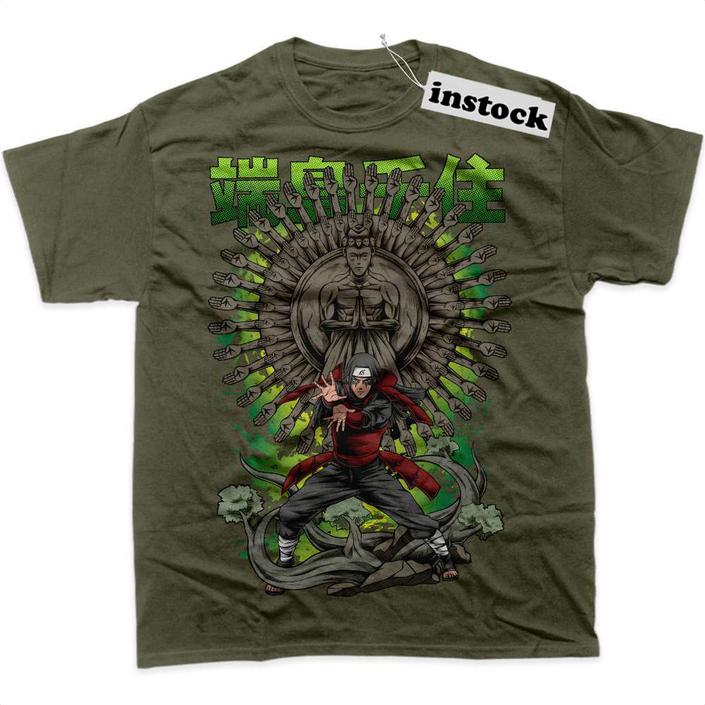 Hashirama Senju Shirt, Naruto Shirt, Anime Shirt, Graphic Tee