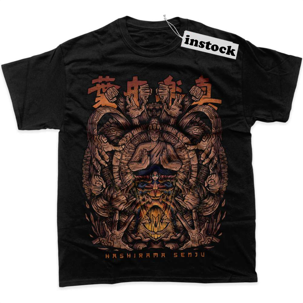 Hashirama Senju Shirt, Naruto Shirt, Anime Shirt, graphic Tee