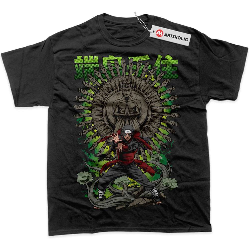 Alternative view of Hashirama Senju Shirt, Naruto Shirt, Anime Shirt, Graphic Tee