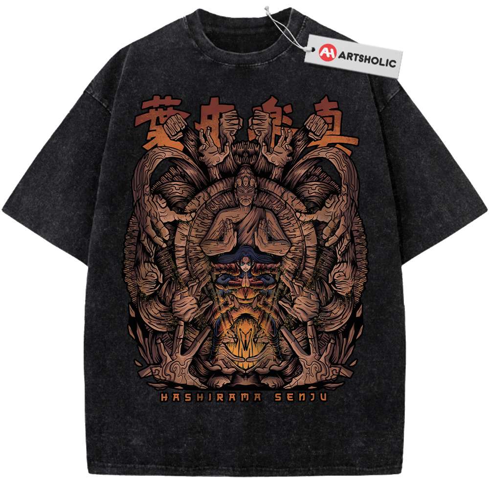 Hashirama Senju Shirt, Naruto Shirt, Anime Shirt, Vintage Tee