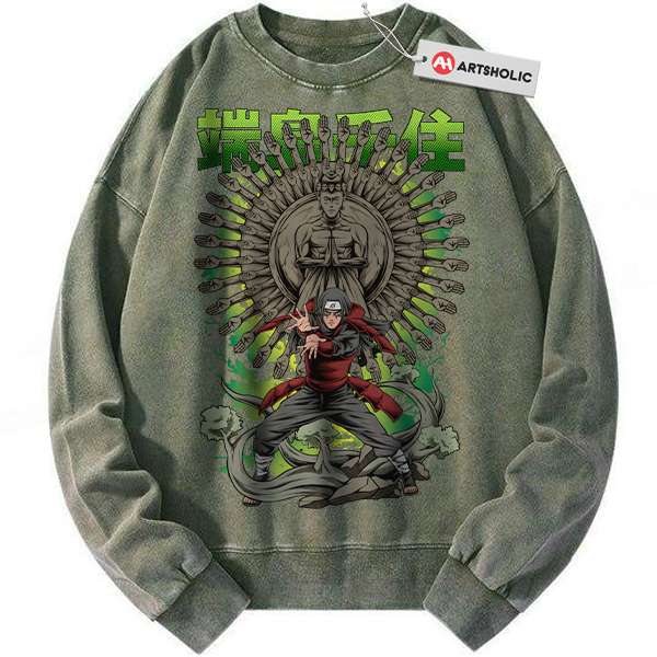 Hashirama Senju Sweatshirt, Naruto Sweatshirt, Anime Sweatshirt, Vintage Sweater