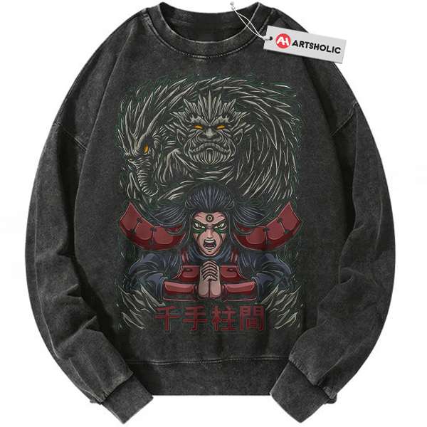 Hashirama Senju Sweatshirt, Naruto Sweatshirt, Anime Sweatshirt, Vintage Sweatshirt