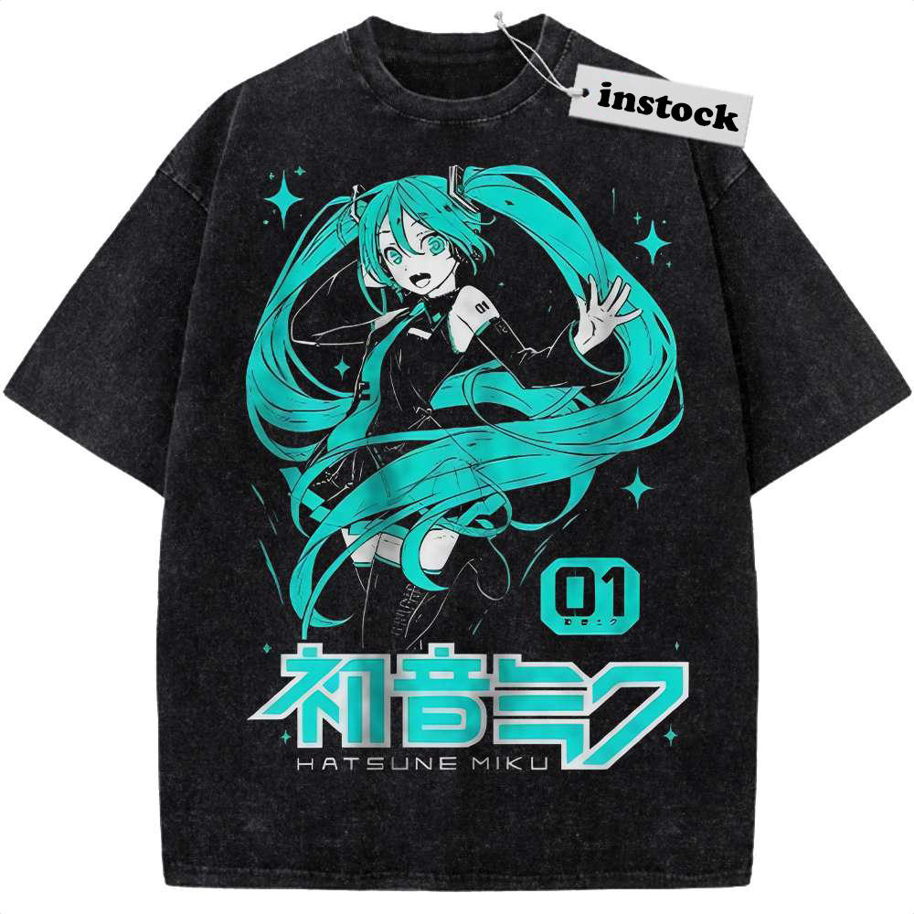 Hatsune Miku Shirt, Anime Shirt, Vintage T-Shirt