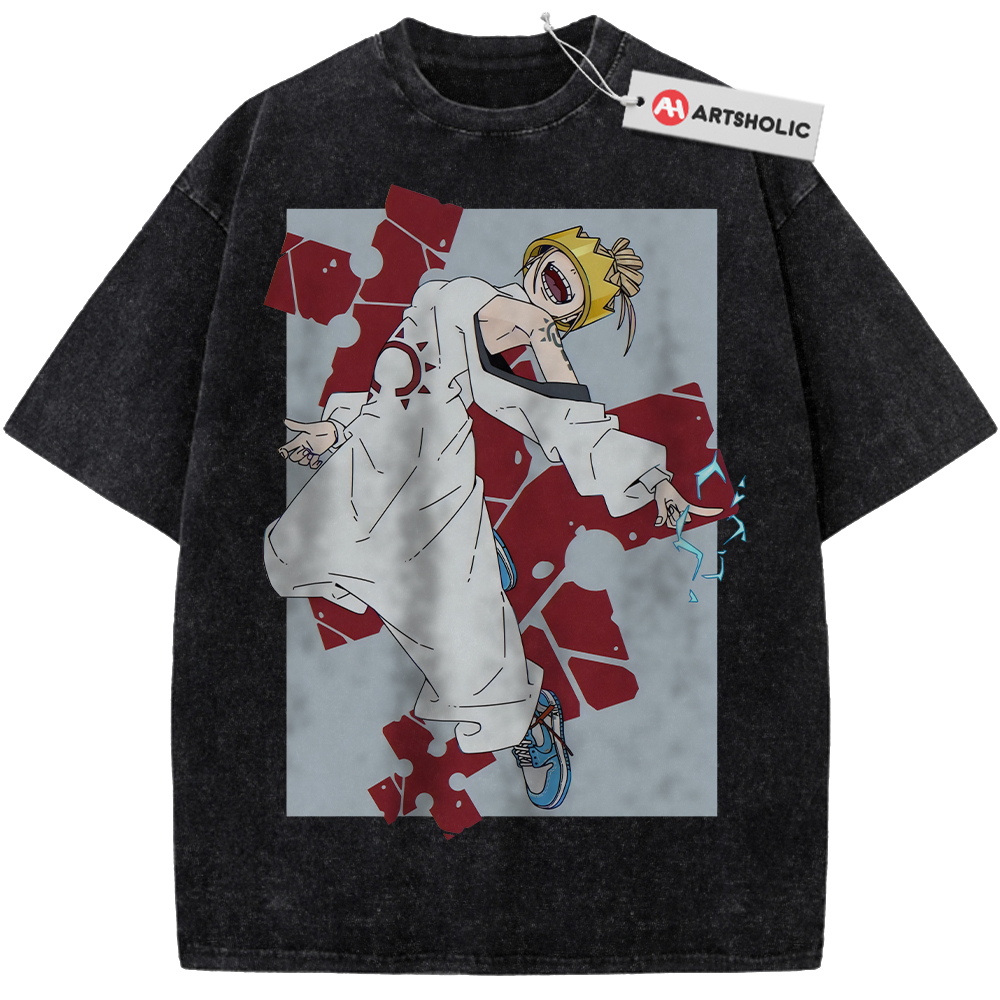 Alternative view of Haumea Shirt, Fire Force Shirt, Anime Shirt, Vintage Tee