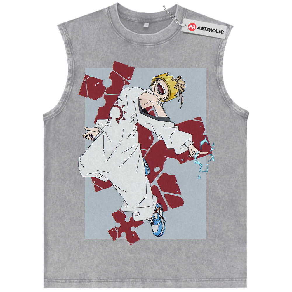 Haumea Tank Top, Fire Force Tank Top, Anime Tank Top, Vintage Tank Top