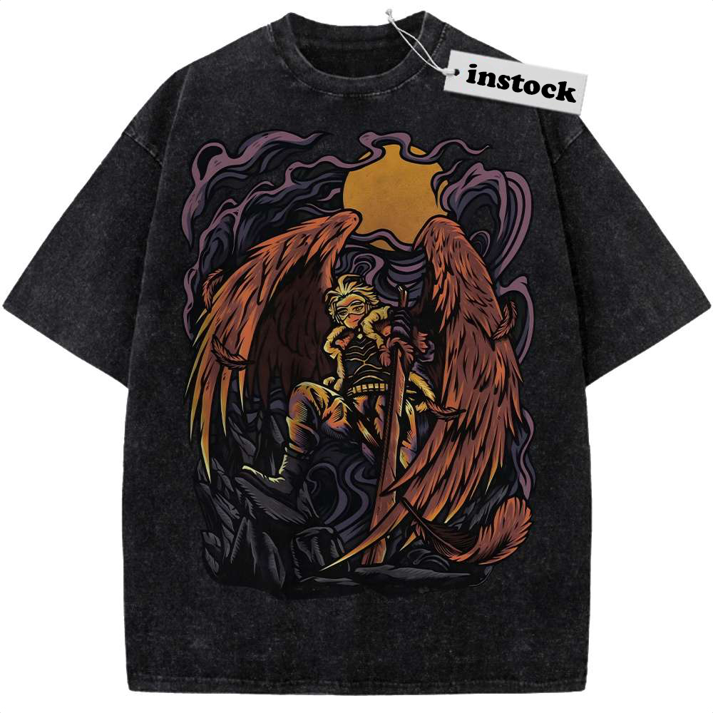 Hawks Shirt, Keigo Takami Shirt, MHA Shirt, Anime Shirt, Vintage T-Shirt
