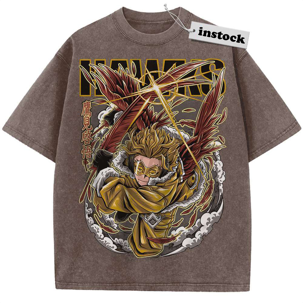 Hawks Shirt, Keigo Takami Shirt, MHA Shirt, Anime Shirt, Vintage T-Shirt
