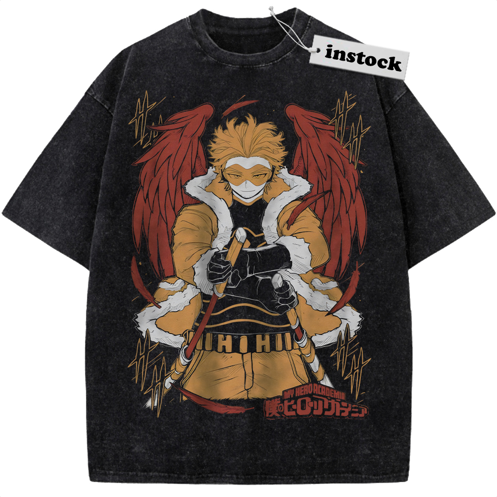 Hawks Shirt, Keigo Takami Shirt, MHA Shirt, Anime Shirt, Vintage T-Shirt