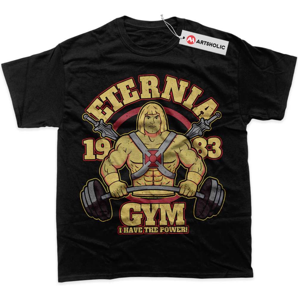 Alternative view of He-Man Shirt, Masters of the Universe Shirt, Animated Shirt, graphic Tee