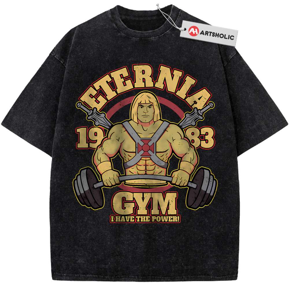 Alternative view of He-Man Shirt, Masters of the Universe Shirt, Animated Shirt, Vintage Tee