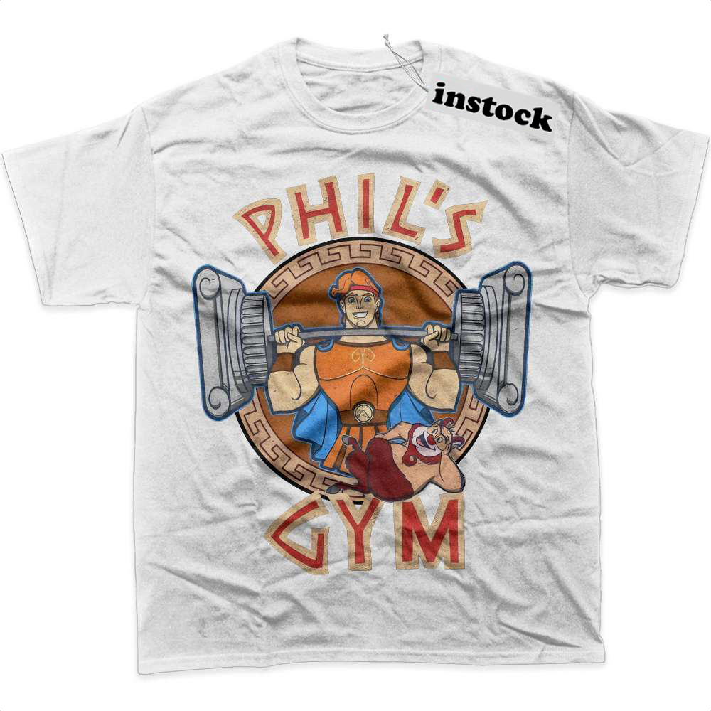 Hercules Shirt, Gym Shirt, Animated Shirt, Graphic T-Shirt