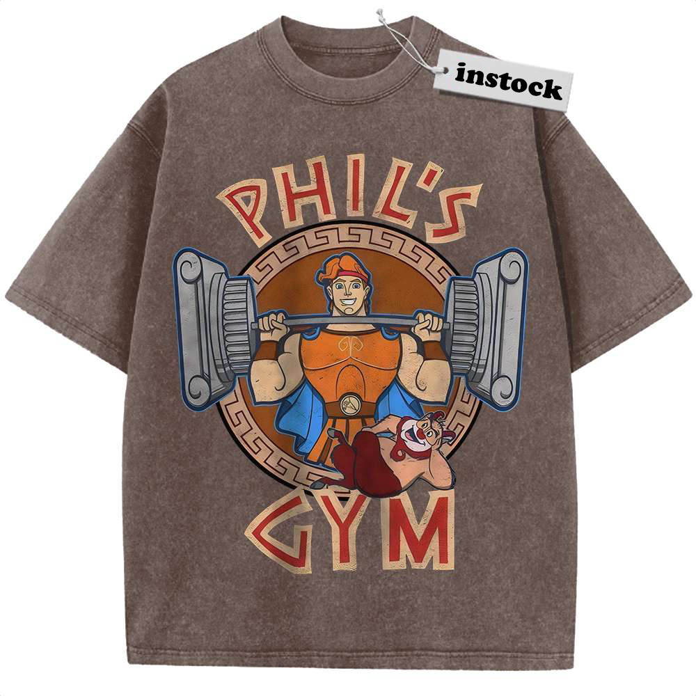 Hercules Shirt, Gym Shirt, Animated Shirt, Vintage T-Shirt