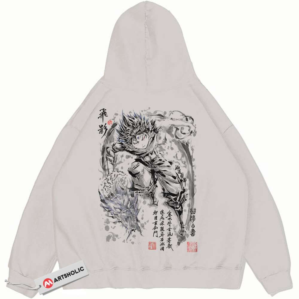 Hiei Hoodie, YuYu Hakusho Hoodie, Anime Hoodie, Vintage Hoodie