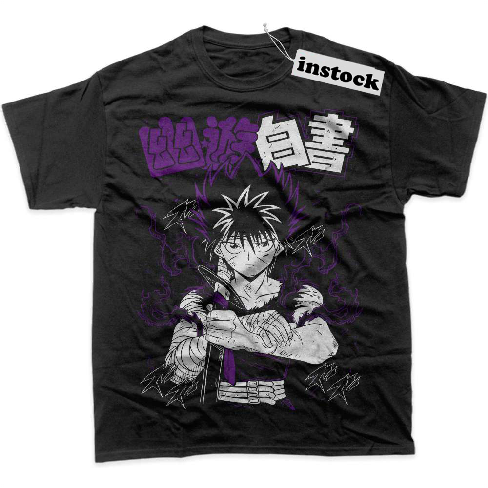 Hiei Shirt, YuYu Hakusho Shirt, Anime Shirt, Graphic Tee