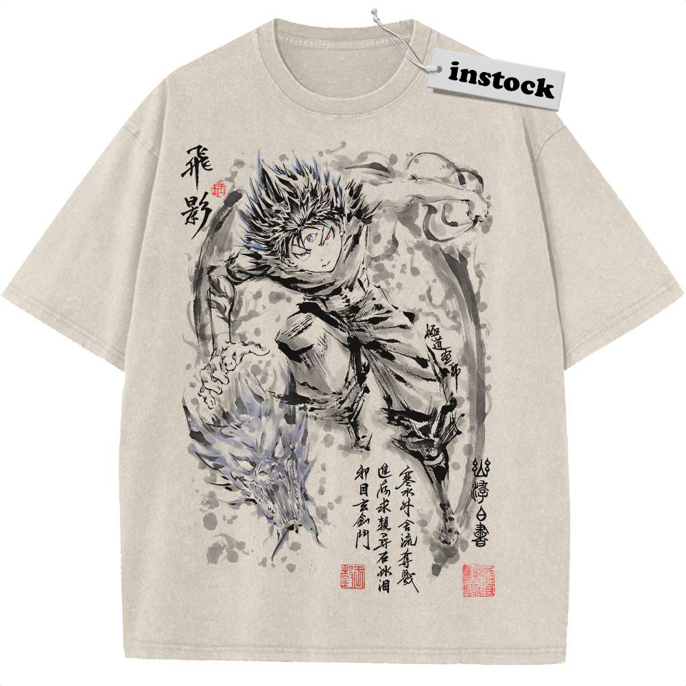 Hiei Shirt, YuYu Hakusho Shirt, Anime Shirt, Vintage Tee