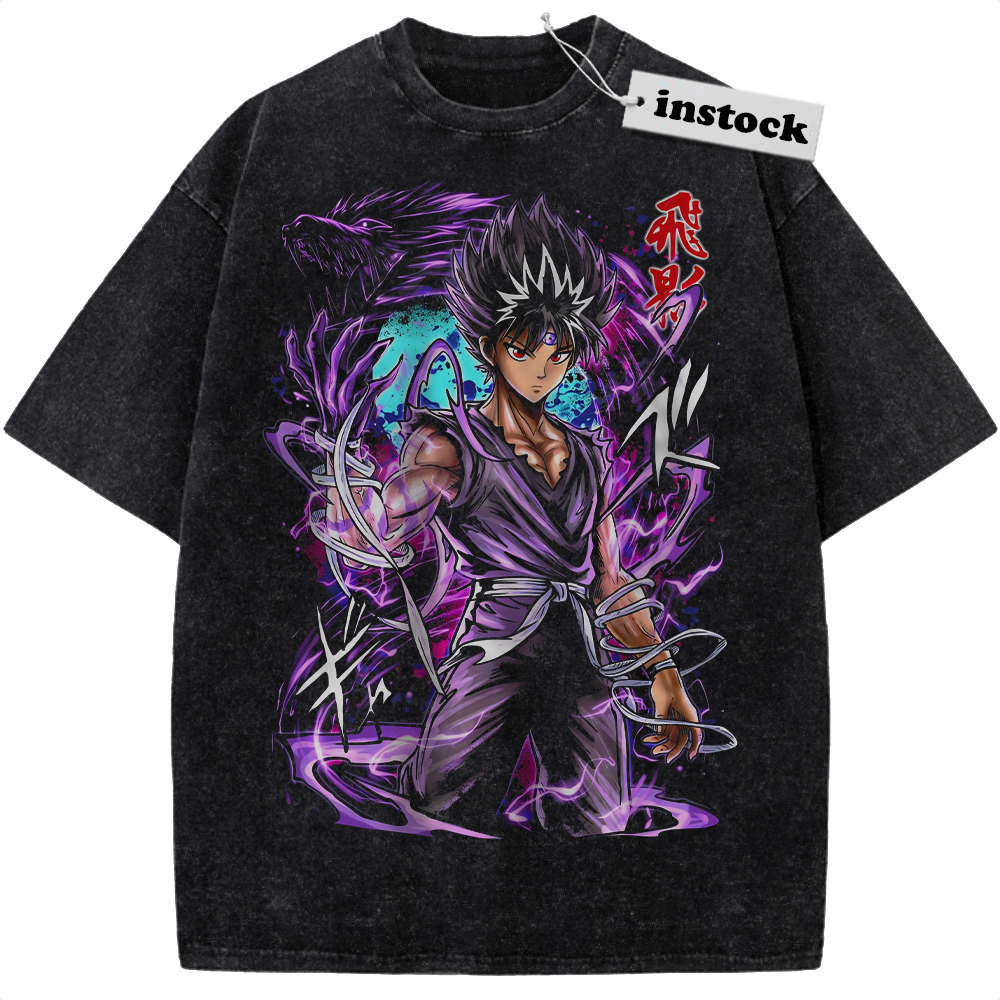 Hiei Shirt, YuYu Hakusho Shirt, Anime Shirt, Vintage Tee