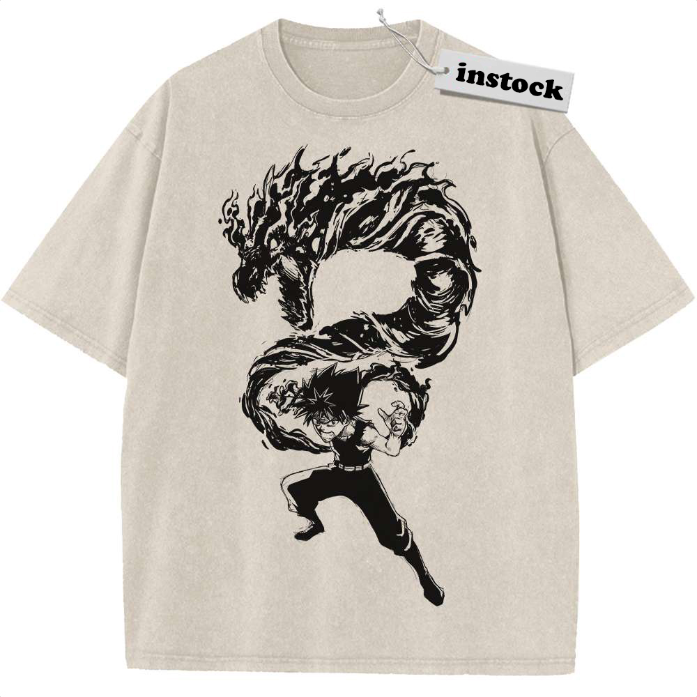 Hiei Shirt, YuYu Hakusho Shirt, Anime Shirt, Vintage Tee