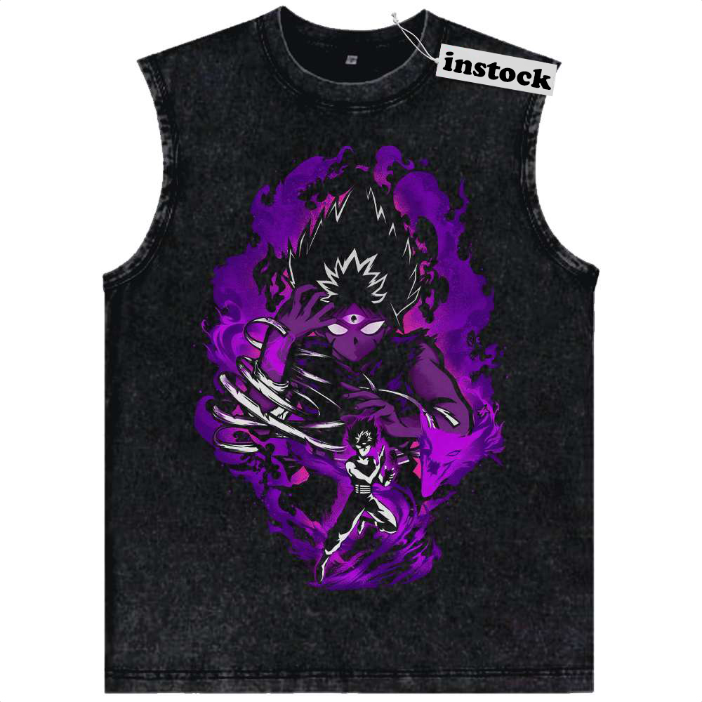 Hiei Tank Top, YuYu Hakusho Tank Top, Anime Tank Top, Vintage Tank Top