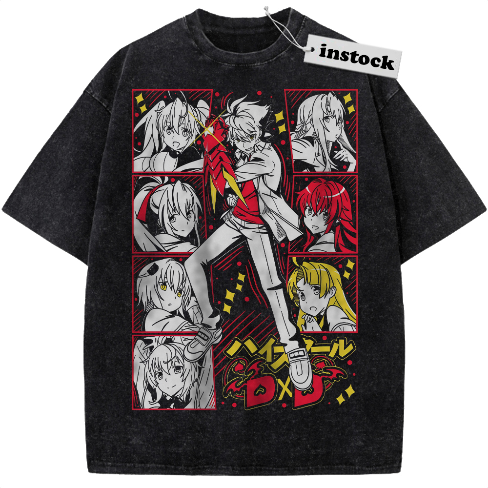 High School DxD Shirt, Anime Shirt, Vintage Tee