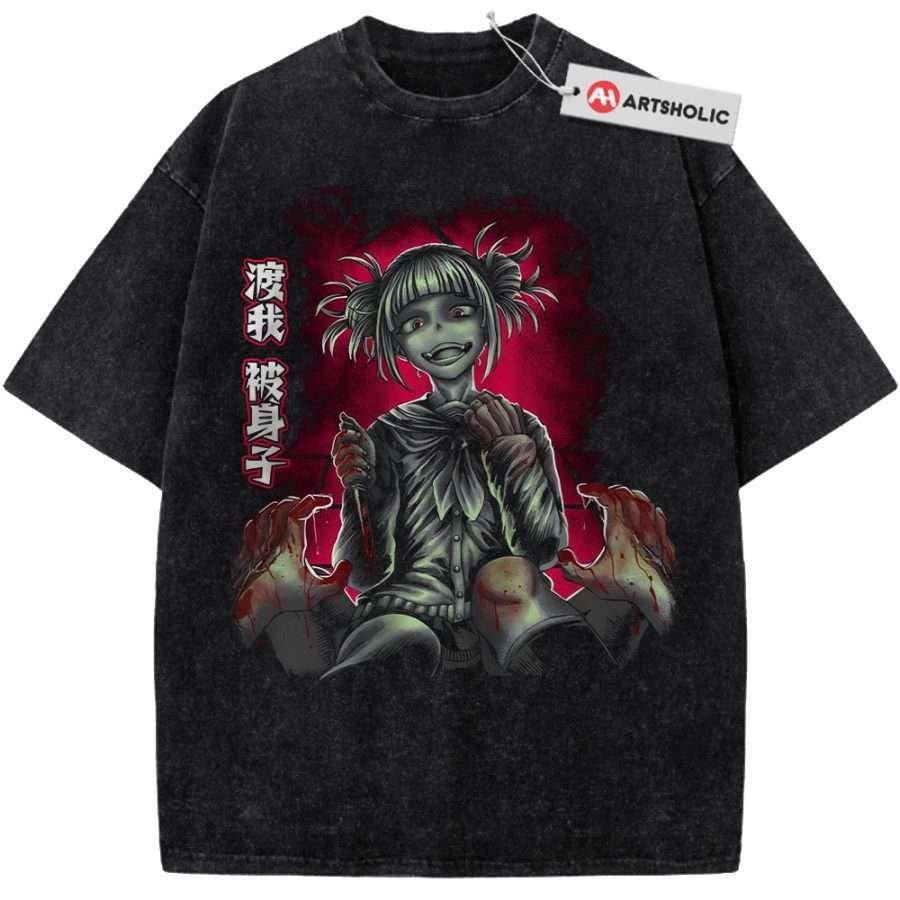 Alternative view of Himiko Toga Shirt, MHA Shirt, Anime Shirt, Vintage T-Shirt