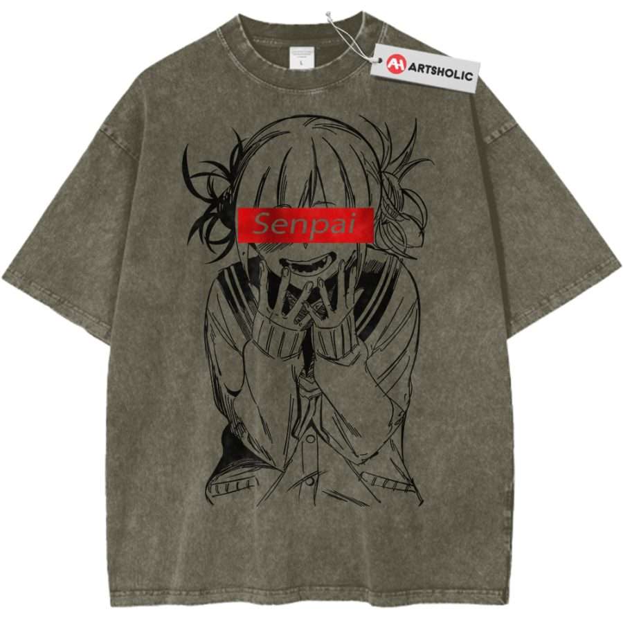 Alternative view of Himiko Toga Shirt, MHA Shirt, Anime Shirt, Vintage T-Shirt