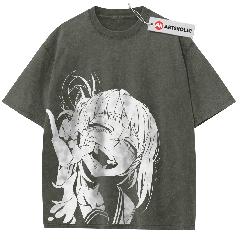 Alternative view of Himiko Toga Shirt, MHA Shirt, Anime Shirt, Vintage T-Shirt