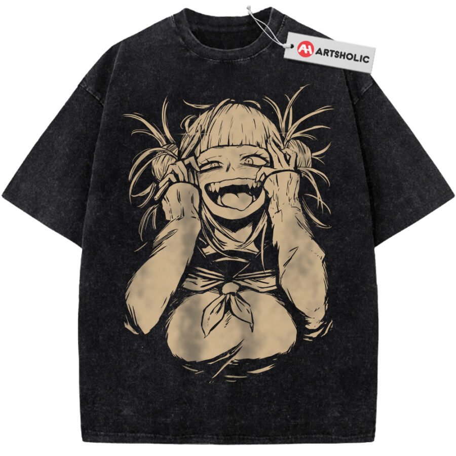 Alternative view of Himiko Toga Shirt, MHA Shirt, Anime Shirt, Vintage Tee