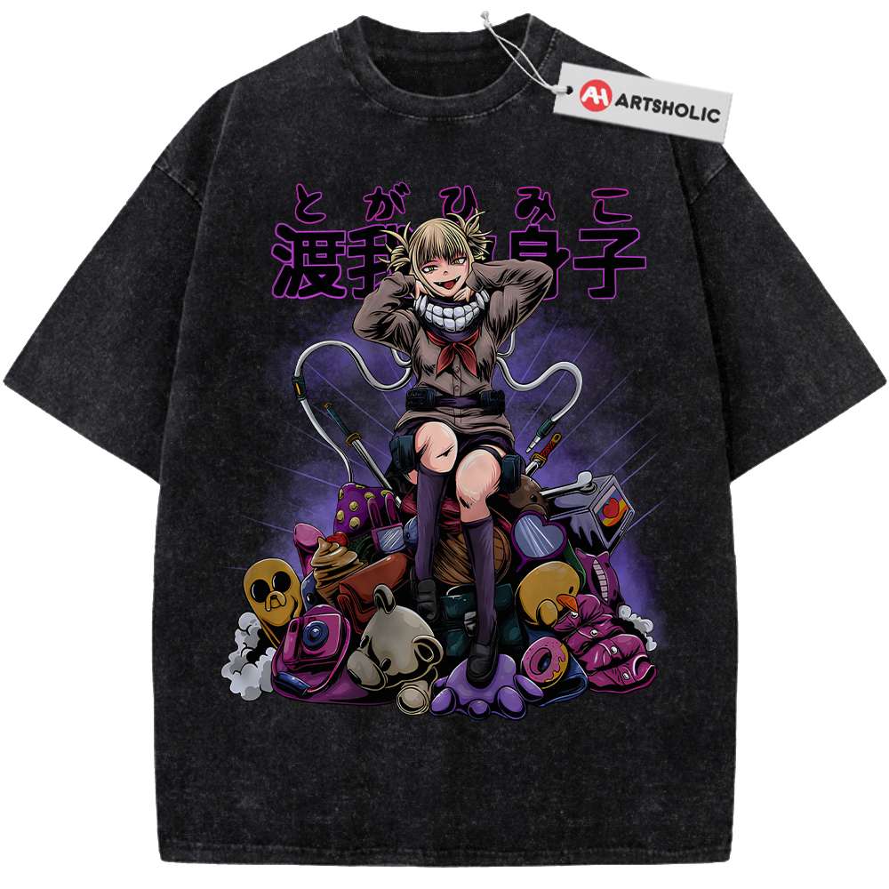 Alternative view of Himiko Toga Shirt, MHA Shirt, Anime Shirt, Vintage Tee