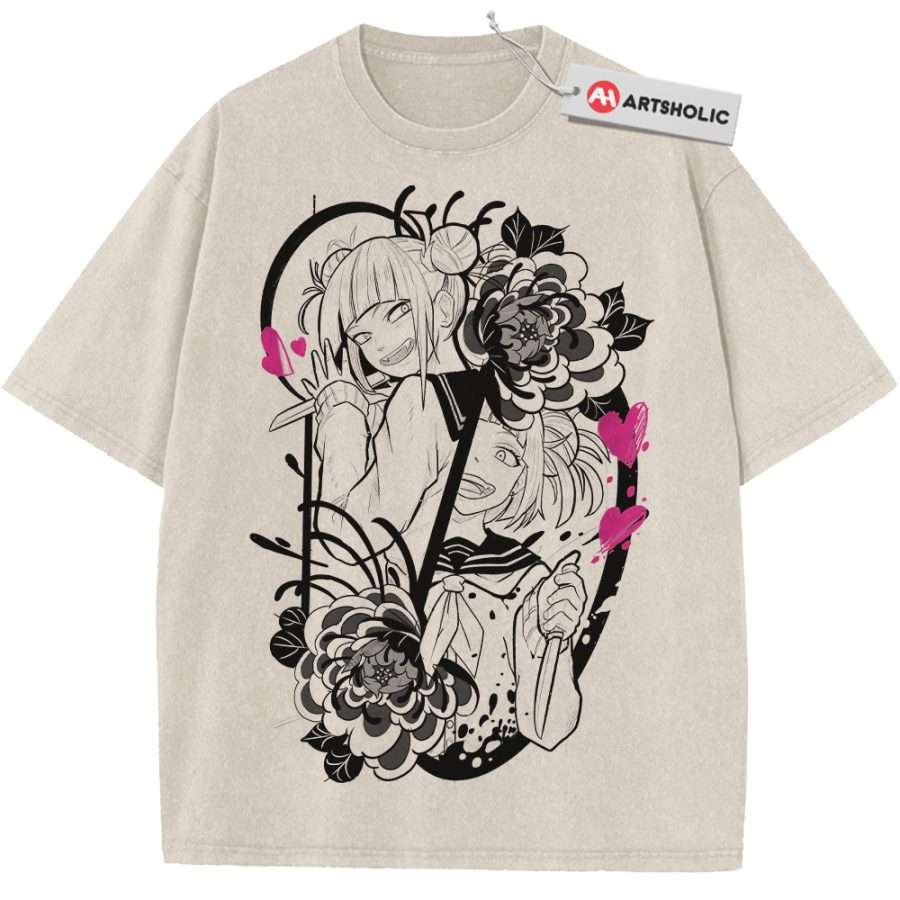 Alternative view of Himiko Toga Shirt, MHA Shirt, Anime Shirt, Vintage Tee