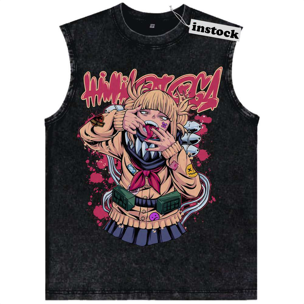 Himiko Toga Tank Top, MHA Tank Top, Anime Tank Top, Vintage Tank Top
