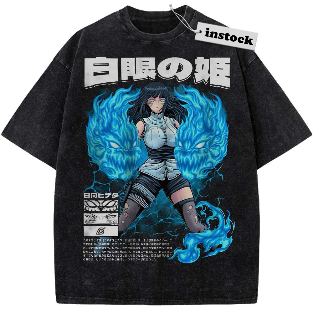 Hinata Hyuga Shirt, Naruto Shirt, Anime Shirt, Vintage T-Shirt