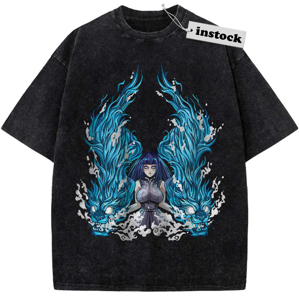 Hinata Hyuga Shirt, Naruto Shirt, Anime Shirt, Vintage T-Shirt