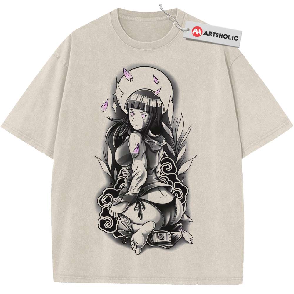 Hinata Hyuga Shirt, Naruto Shirt, Anime Shirt, Vintage Tee