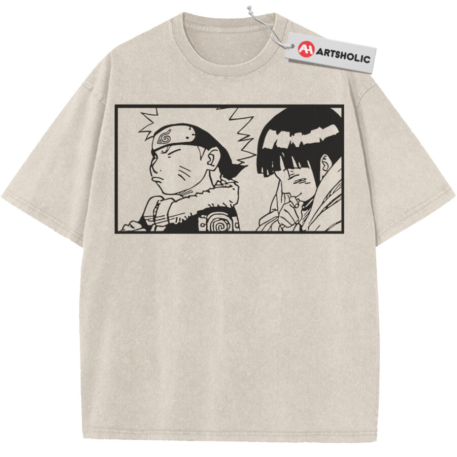 Alternative view of Hinata Shirt, Naruto Shirt, Anime Shirt, Vintage T-Shirt