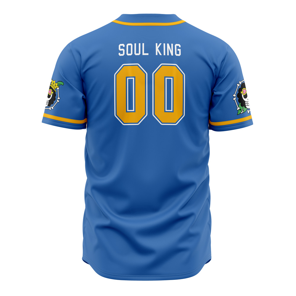 Alternative view of Hippie Trip Brook One Piece Custom Baseball Jersey - Otaku Hall