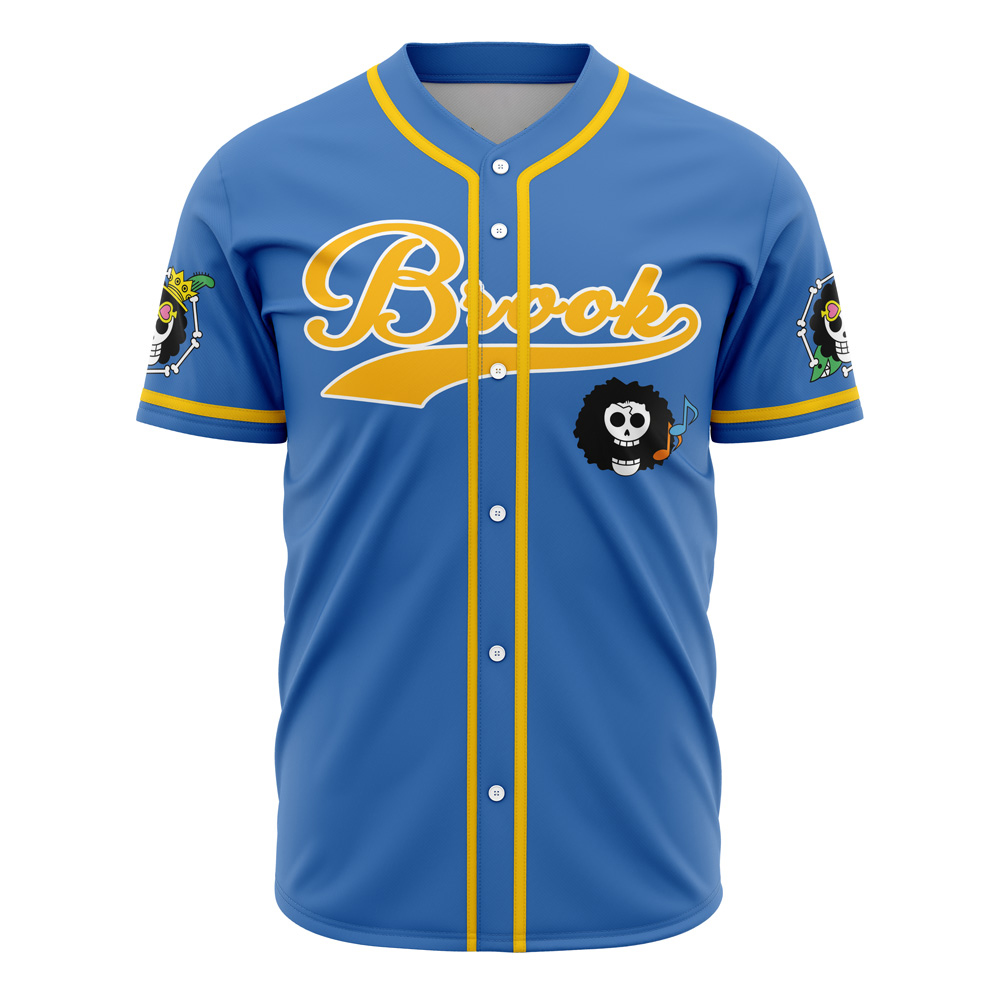 Hippie Trip Brook One Piece Custom Baseball Jersey - Otaku Hall