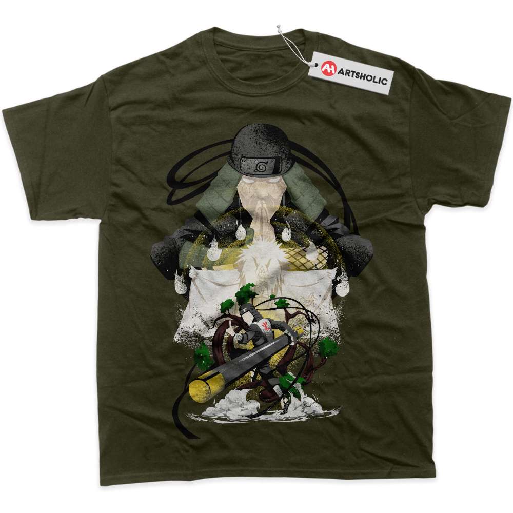 Hiruzen Sarutobi Shirt, Naruto Shirt, Anime Shirt, graphic Tee