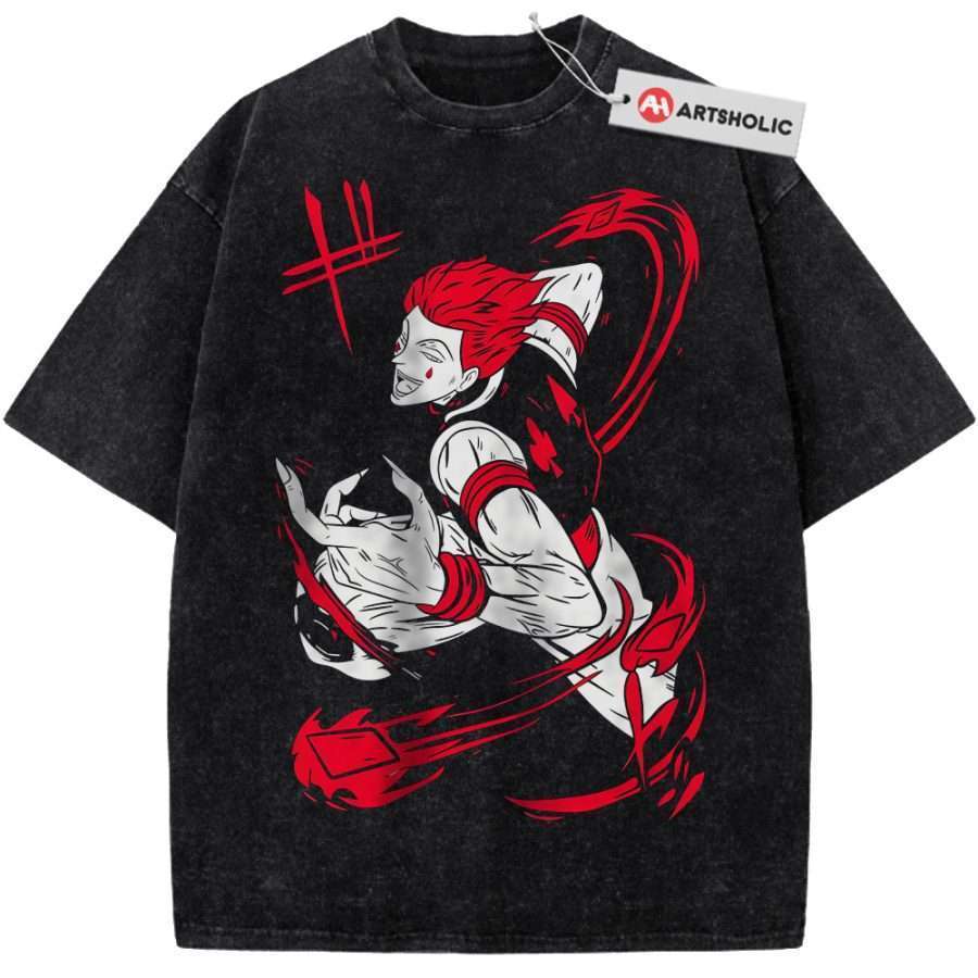 Alternative view of Hisoka Morow Shirt, Hunter x Hunter Shirt, HxH Shirt, Anime Shirt, Vintage Tee