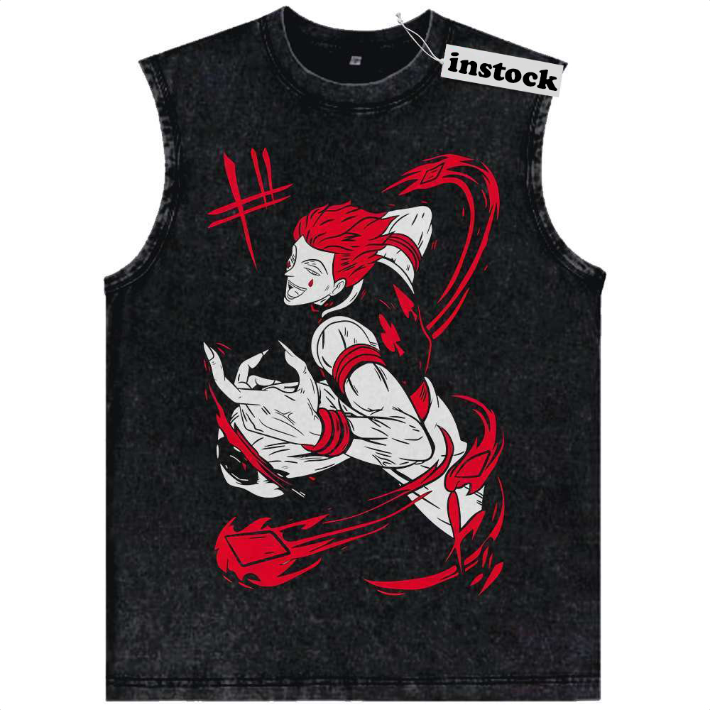 Hisoka Morow Tank Top, Hunter x Hunter Tank Top, HxH Tank Top, Anime Tank Top, Vintage Tank Top