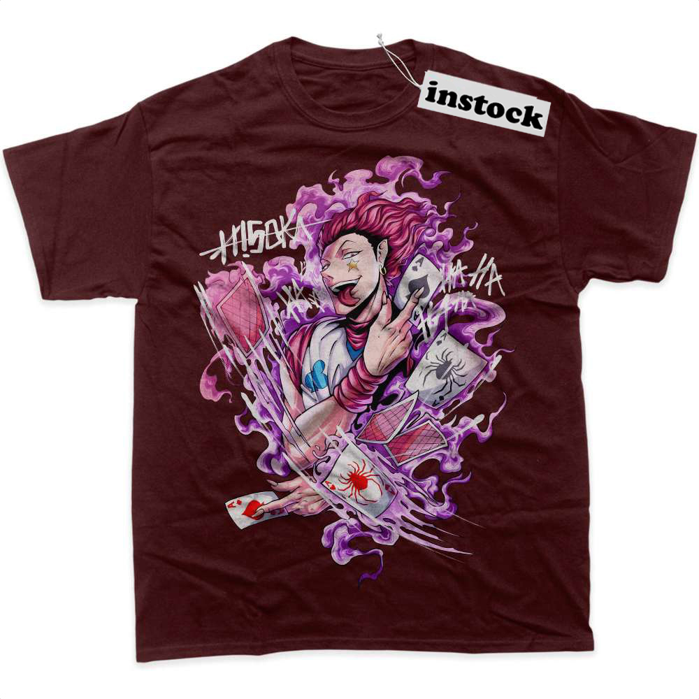 Hisoka Shirt, Hunter x Hunter Shirt, HxH Shirt, Anime Shirt, Graphic T-Shirt