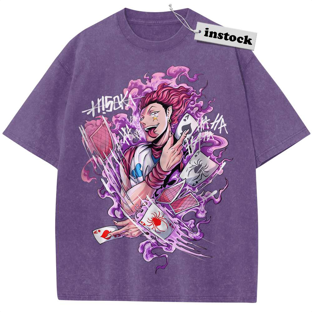 Hisoka Shirt, Hunter x Hunter Shirt, HxH Shirt, Anime Shirt, Vintage T-Shirt
