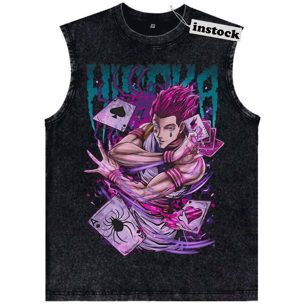 Hisoka Tank Top, Hunter x Hunter Tank Top, HxH Tank Top, Anime Tank Top, Vintage Tank Top